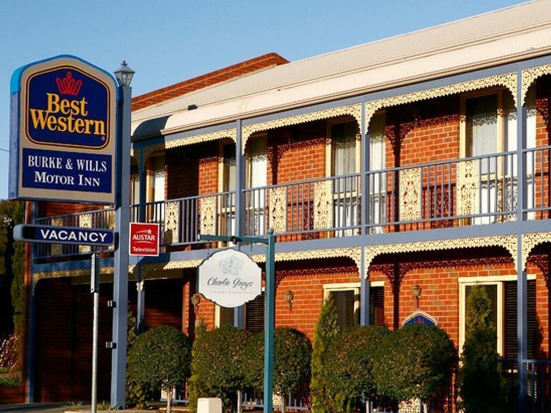 Burke And Wills Motor Inn Суон-Хилл Экстерьер фото